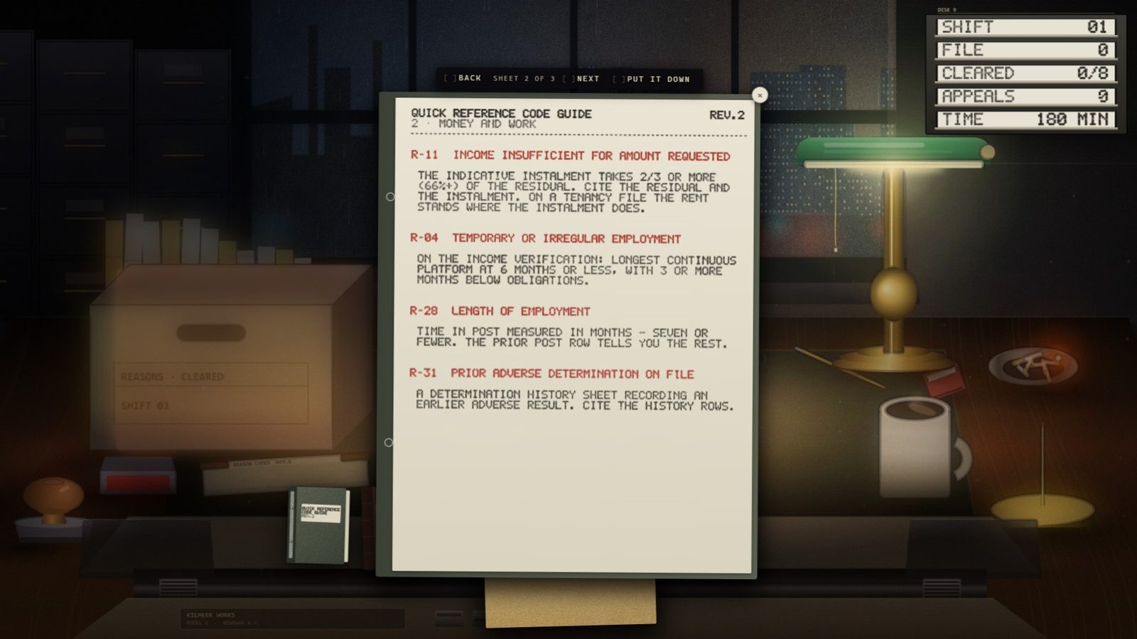 Adverse Action: the quick reference guide of reason codes